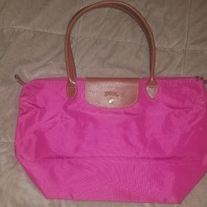 Hot Pink Med Longchamp bag